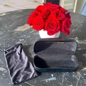 Alexander McQueen glasses case